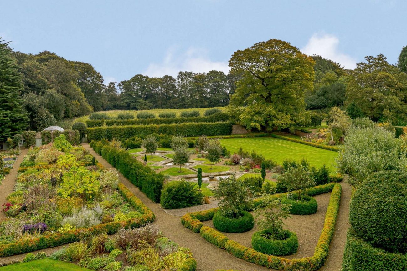 Garden of the Hob Green Estate in Yorkshire