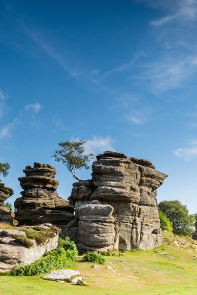 Brimham Rocks In North Yorkshire